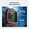 TELESIN IP68 Waterproof Diving Phone Case Bluetooth-Compatible Anti-fog 30m Underwater Photography Phone Housing