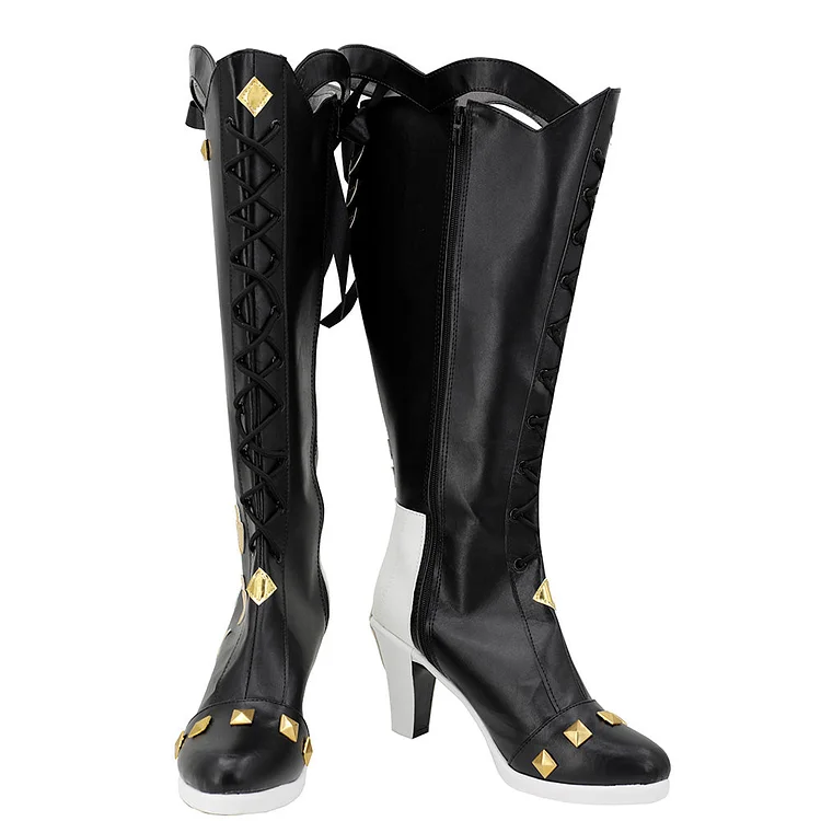 Honkai: Star Rail Pardofelis Black Shoes Boots Cosplay Accessories Halloween Props