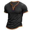  Stylish Henley Neck T-Shirt for Men - Perfect for Casual and Sporty Looks by Inlyline