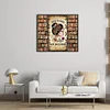 (US Local)Bookshelf Girl-14CT Stamped Cross Stitch Kit(50x45cm)