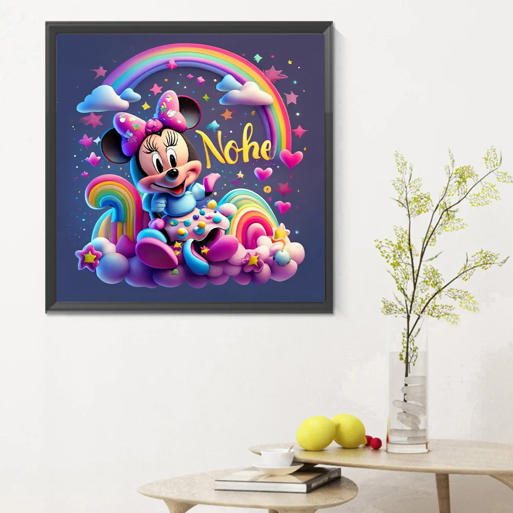 Diamond Painting - Full Round Drill - Mickey Mouse(Canvas|30*30cm)
