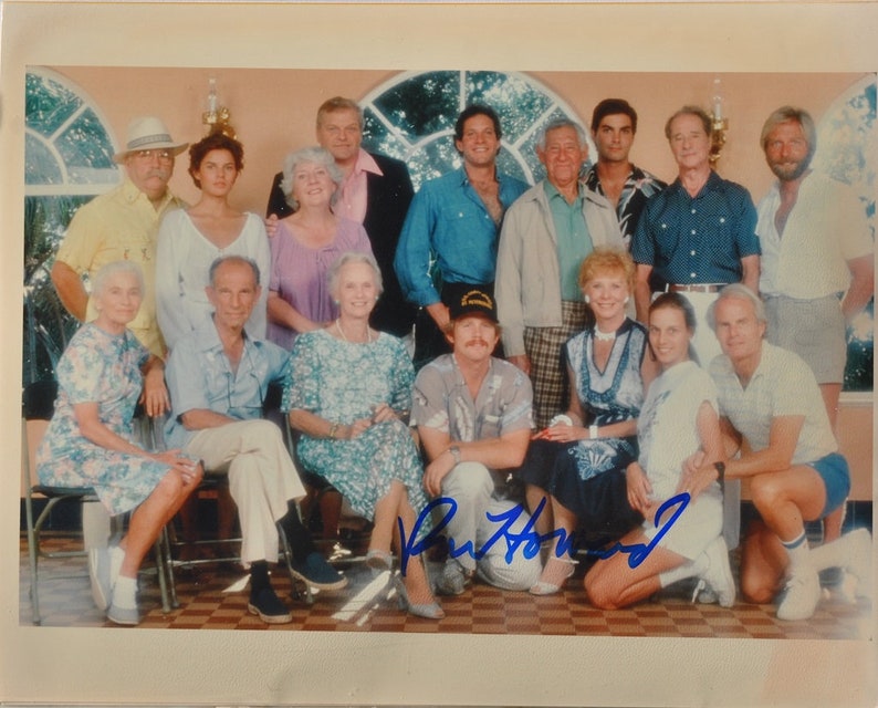 RON HOWARD Signed Cast Photo Poster painting Cocoon WCOA