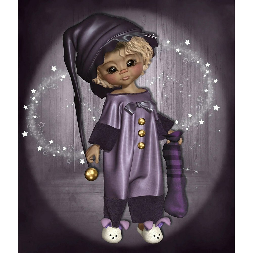 

Fairy Girl - Round Drill Diamond Painting - 30*40CM, 501 Original