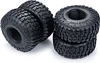 AMK 4pcs RC Crawler Tyre 2.2inch Rubber Tyres with Foam Inserts 67x150mm for 1/10 RC Crawler Car A-xial Wraith 90018 90048 RR10 SCX10 D90 T-raxxas TRX4 Wheel Tires