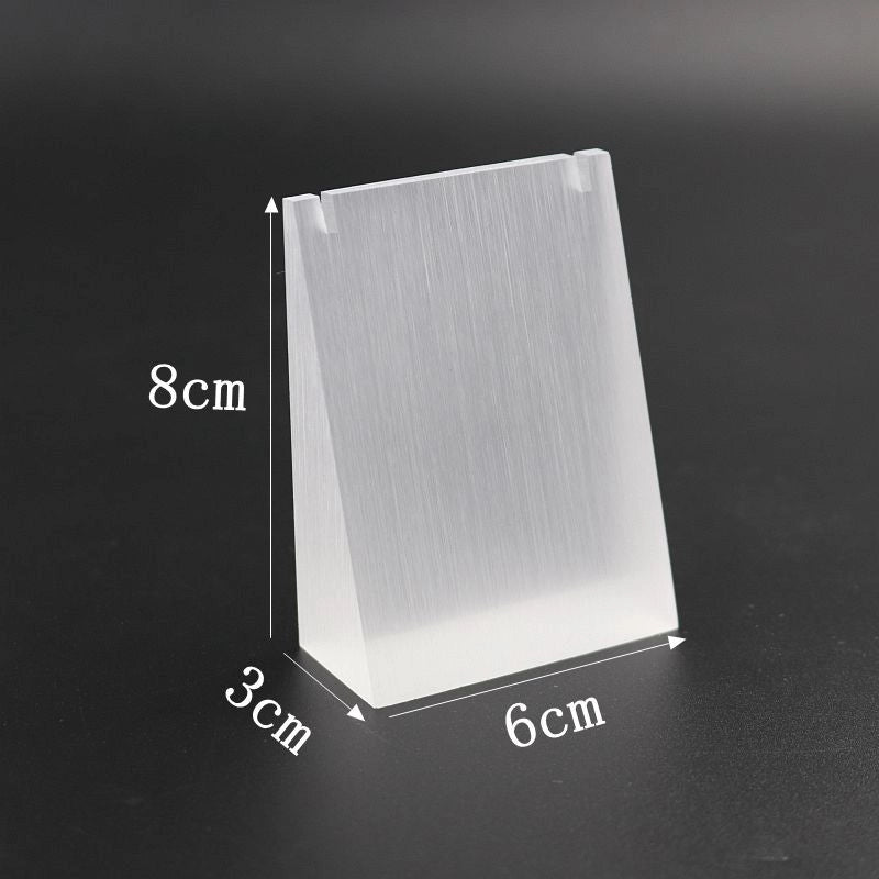 1 Piece 1 Set Arylic Minimalist Transparent Jewelry Rack