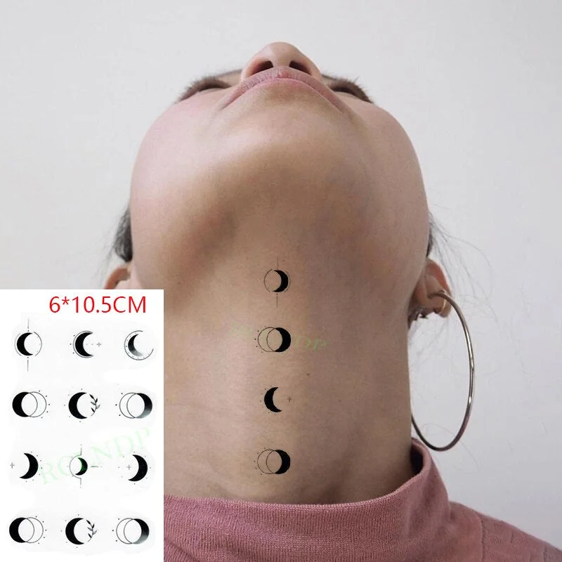 Waterproof Temporary Tattoo Sticker ins Butterfly black white sexy Body Art flash tatoo fake tatto for Women Men