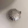 French Retro 304 Stainless Steel Shell Butter Box Jewelry Storage Box