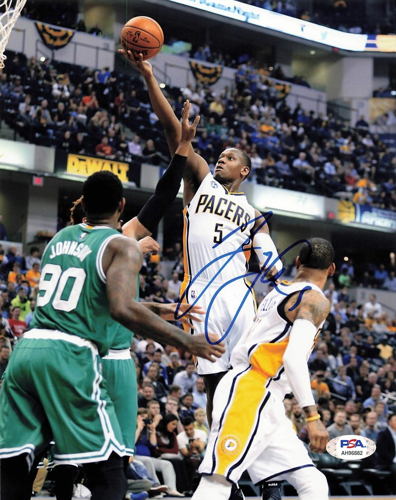 LAVOY ALLEN Signed 8x10 Photo Poster painting PSA/DNA Indiana Pacers Autographed