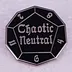 Neutral Chaotic Die