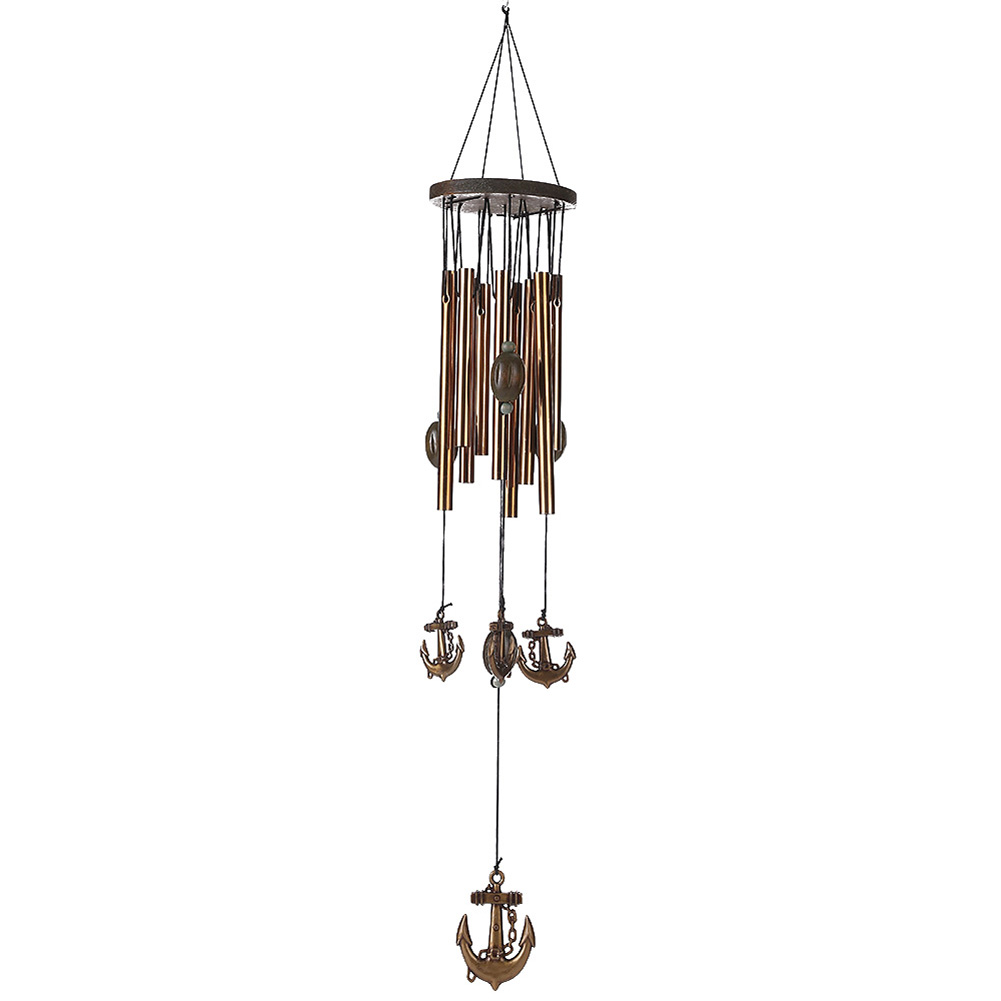 

62Cm Carillon Outdoor Living Yard Wind Chimes Garden 9 Tubes Bells, 501 Original