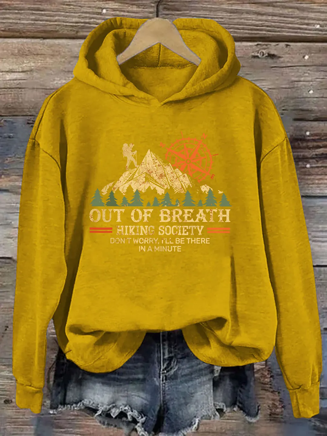 Out Of Breath Hiking Society Hoodie
