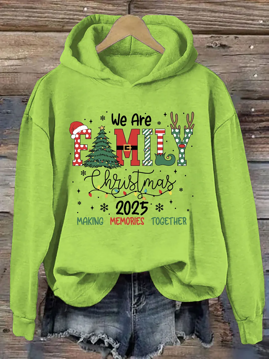 We Are Family Christmas Hoodie