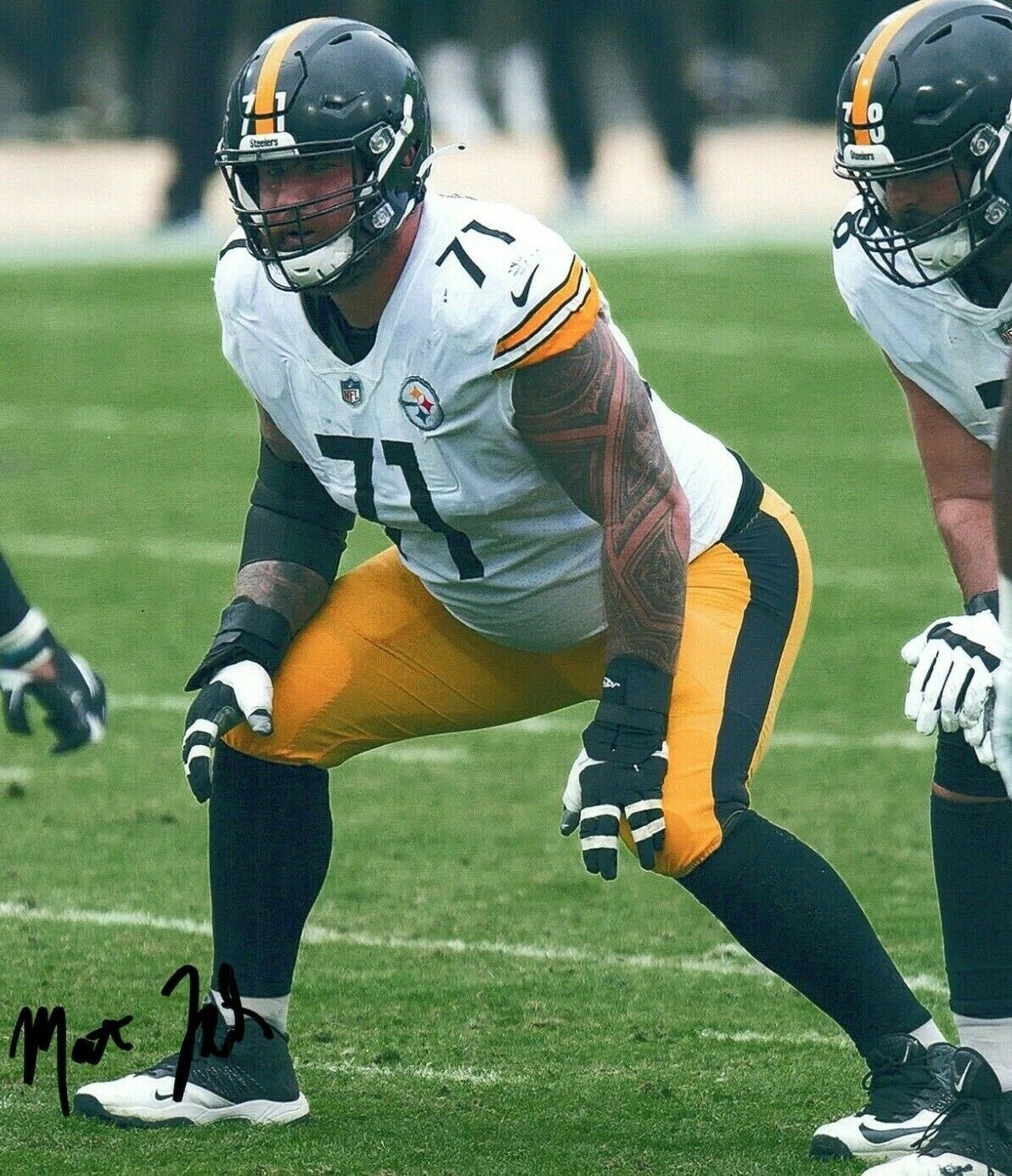 Matt Feiler Pittsburgh Steelers Signed 8x10 Autographed Photo Poster painting COA 2