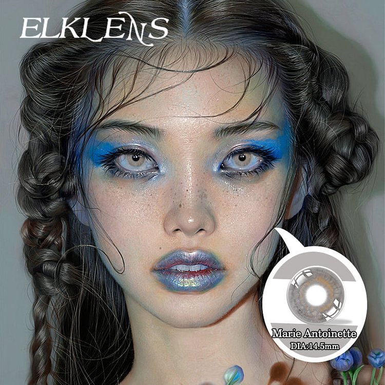 Halloween Antoinette Grey Cosplay Contact Lenses