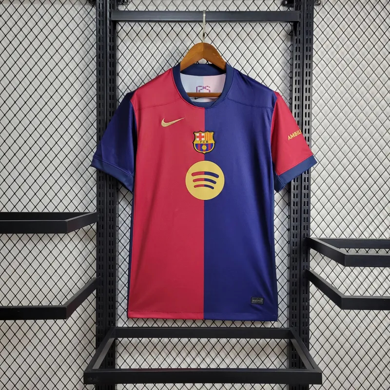 24/25 Barcelona Home Football Shirt Thai Quality