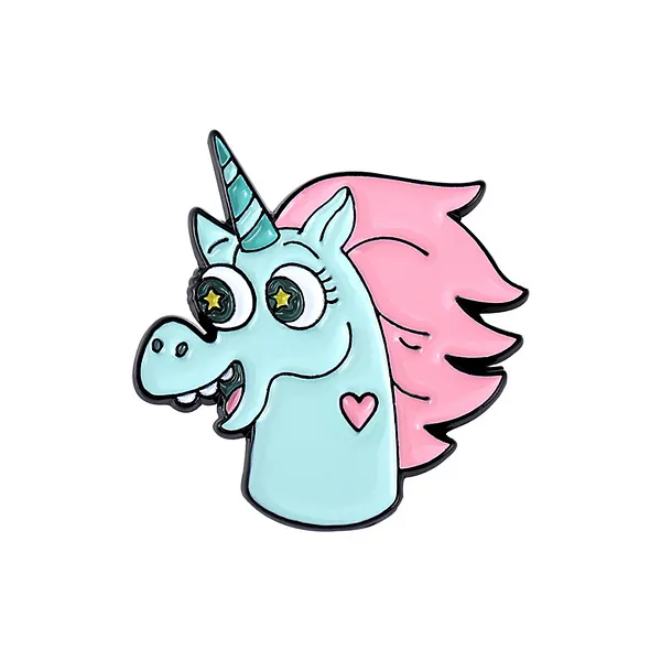 Foto del pin Unicornio Sonriente Mágico