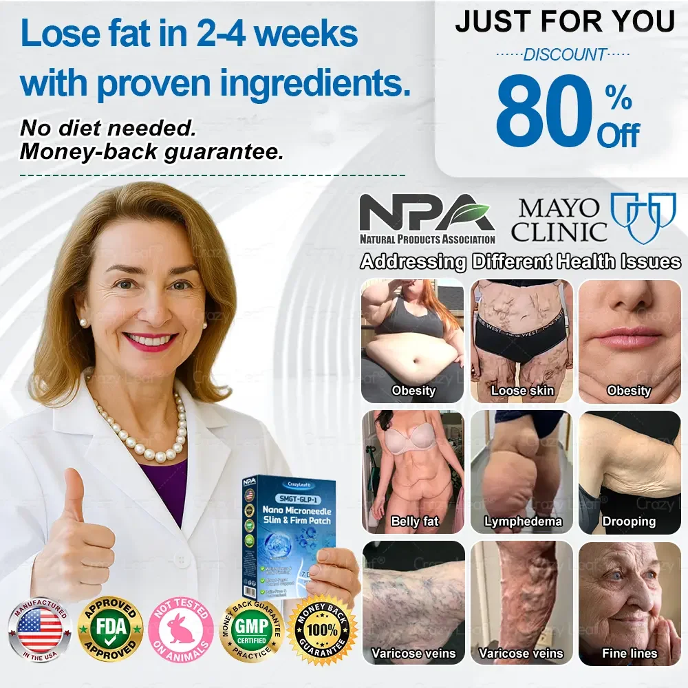 	CrazyLeaf&reg; SMGT-GLP-1 Nano Microneedle Patch