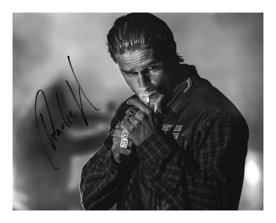 CHARLIE HUNNAM AUTOGRAPHED SIGNED A4 PP POSTER Photo Poster painting PRINT 3