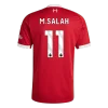 M.SALAH #11 Liverpool Home Soccer Jersey 2025/26