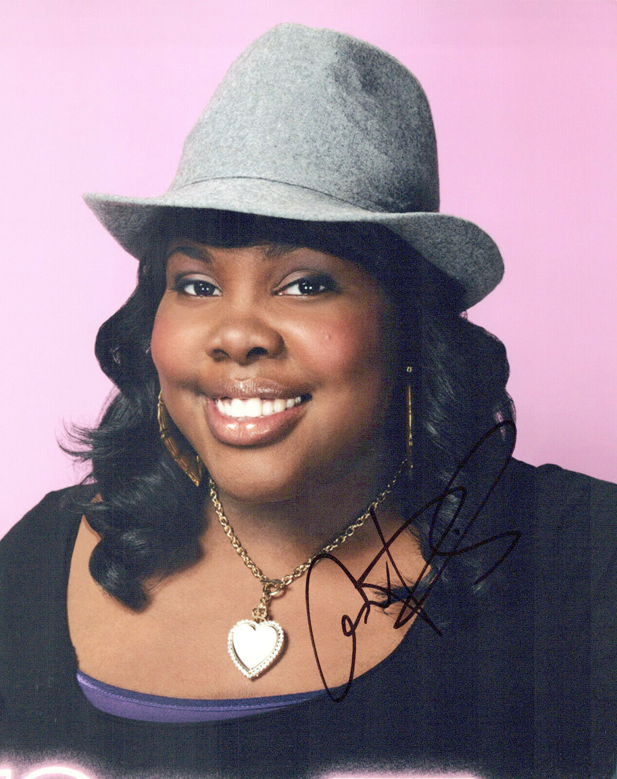 Amber Riley Glee autographed Photo Poster painting signed 8X10 #2 Mercedes Jones