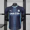 Joyfball 2025/2026 Player Version Olympique de Marseille Away Football Jersey（The player version jersey is a bit tight, please pay attention to the size selection）