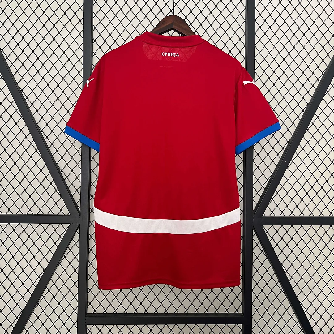 2024 Serbia National Team Home Football Shirt 1:1 Thai Quality