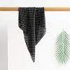 Polka Dots Floral Painting Shawl Scarf