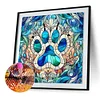 Diamond Painting-DIY Full Round Drill Stained Glass Paw
