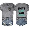 Sh#t Just Got Teal Jaguars Tee
