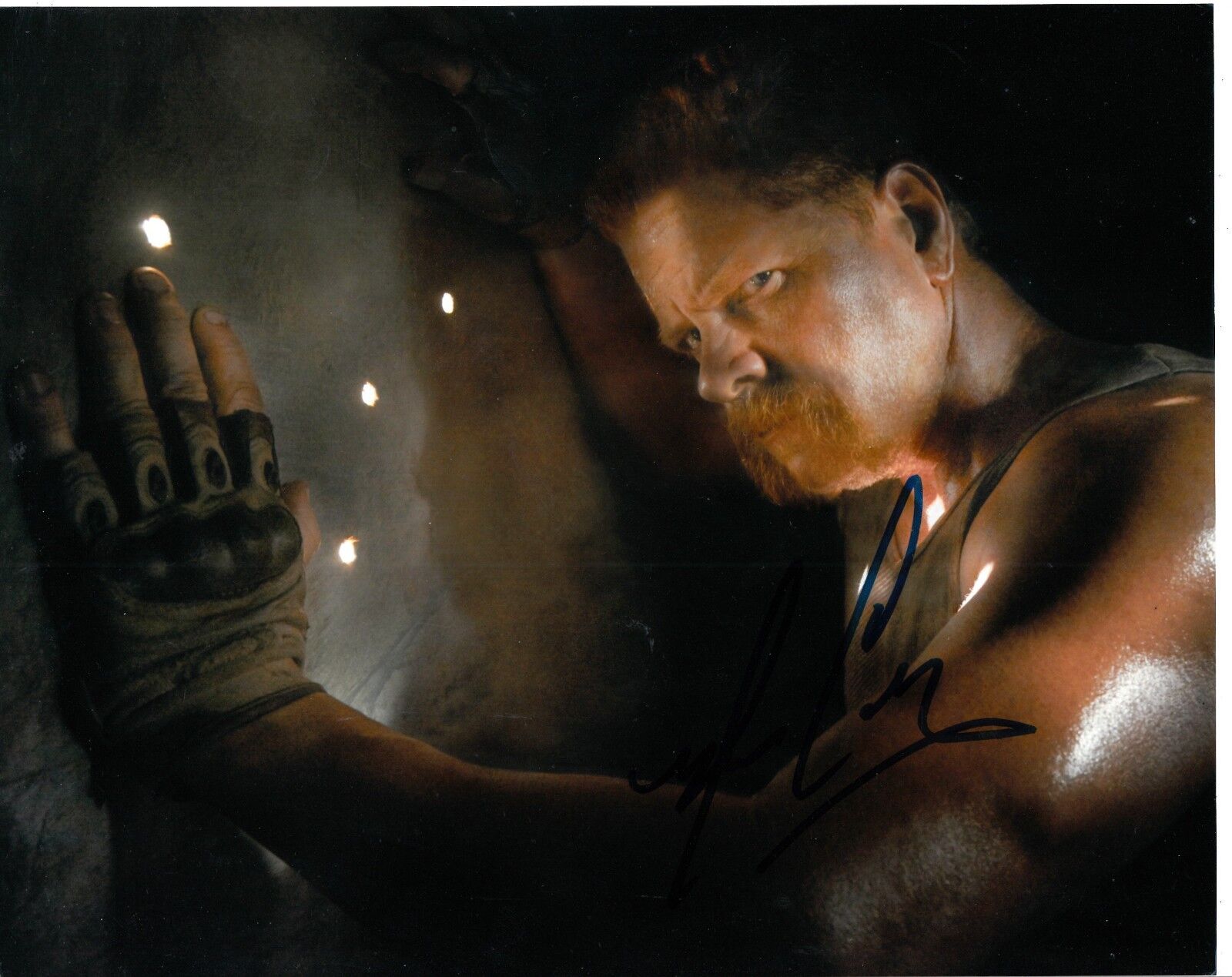 MICHAEL CUDLITZ SIGNED THE WALKING DEAD Photo Poster painting UACC REG 242 (3)