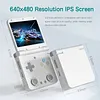 Foldable Retro Handheld Game Console 3.4 Inch IPS Screen 3000mAh Battery Flip Design Portable Pocket Arcade (TF Card Is Not Included)