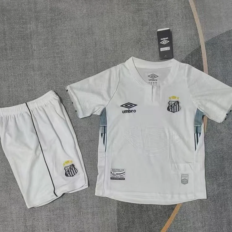 2024-2025 Santos FC Home (Without logo Version) Football Shirt Kids Size