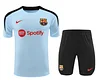 2024/2025 Barcelona Pre-match Training White Shirt+Shorts 1:1 Thai Quality