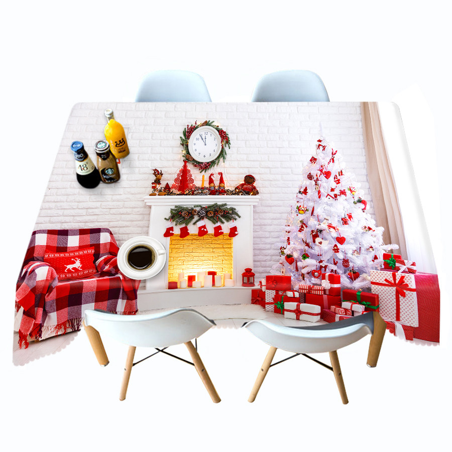 

Christmas - 3D Tablecloth, 140*140cm, 501 Original