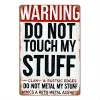 Warning - Vintage Metal Signs(12*16Inch) - Warning