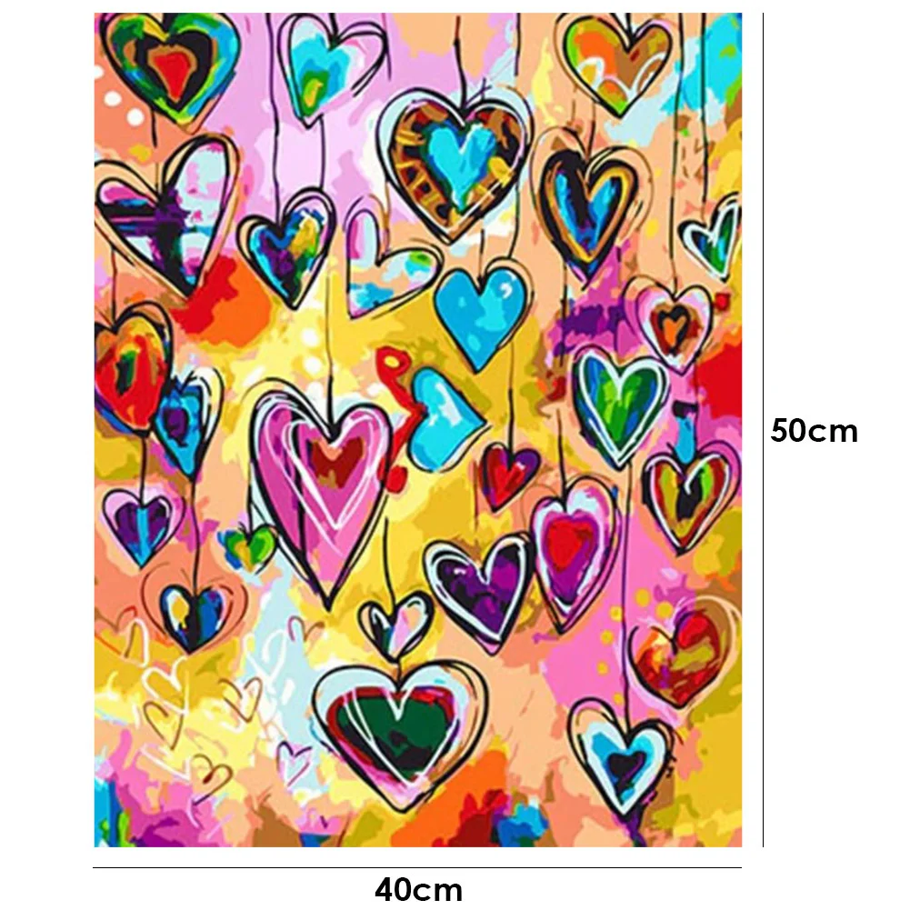 Love Heart - Paint By Number(40*50cm)