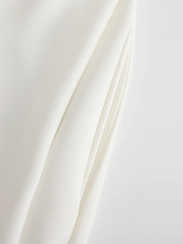 Cap Sleeve Wide Leg Solid Color Jumpsuits