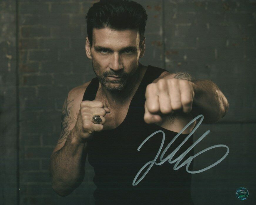 Frank Grillo Autographed Original 8x10 Photo Poster painting LOA TTM