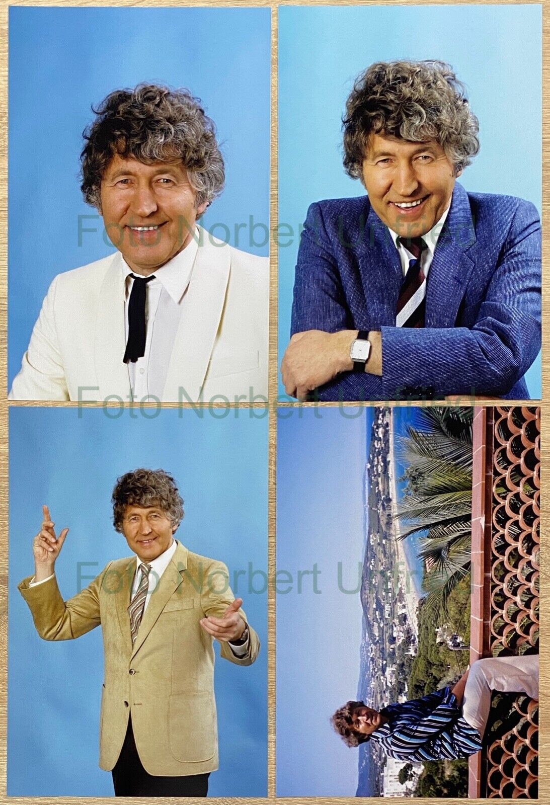 4 X Gotthilf Fischer Photo Poster painting 20 X 30 CM (Plakat-251