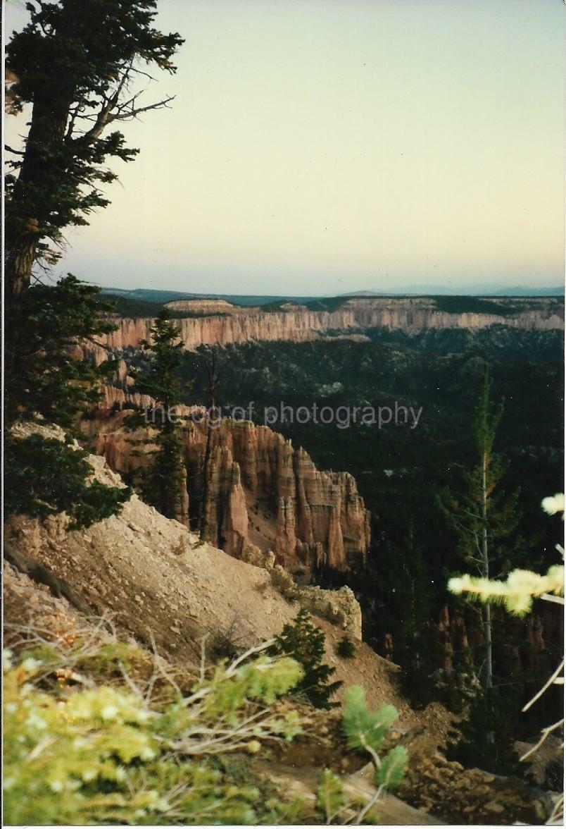 American West FOUND Photo Poster painting ColorOriginal Snapshot VINTAGE 11 12 O