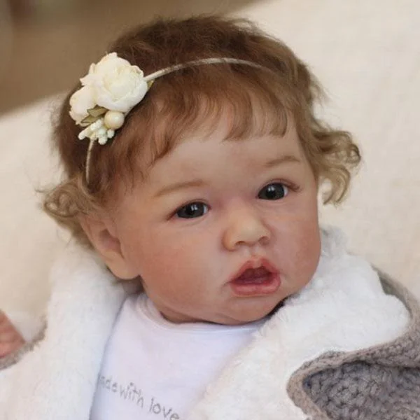 22'' Little Cute Willow Lifelike Reborn Baby Doll, Cloth Body - Reborn Shoppe
