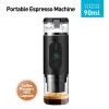 Wireless heated espresso coffee machine powder capsule charging portable outdoor travel car home electric coffee machine