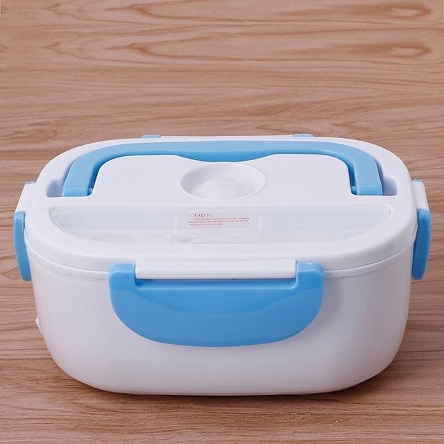 3 Colors Portable Electric Food-grade Food Container Lunch Box
