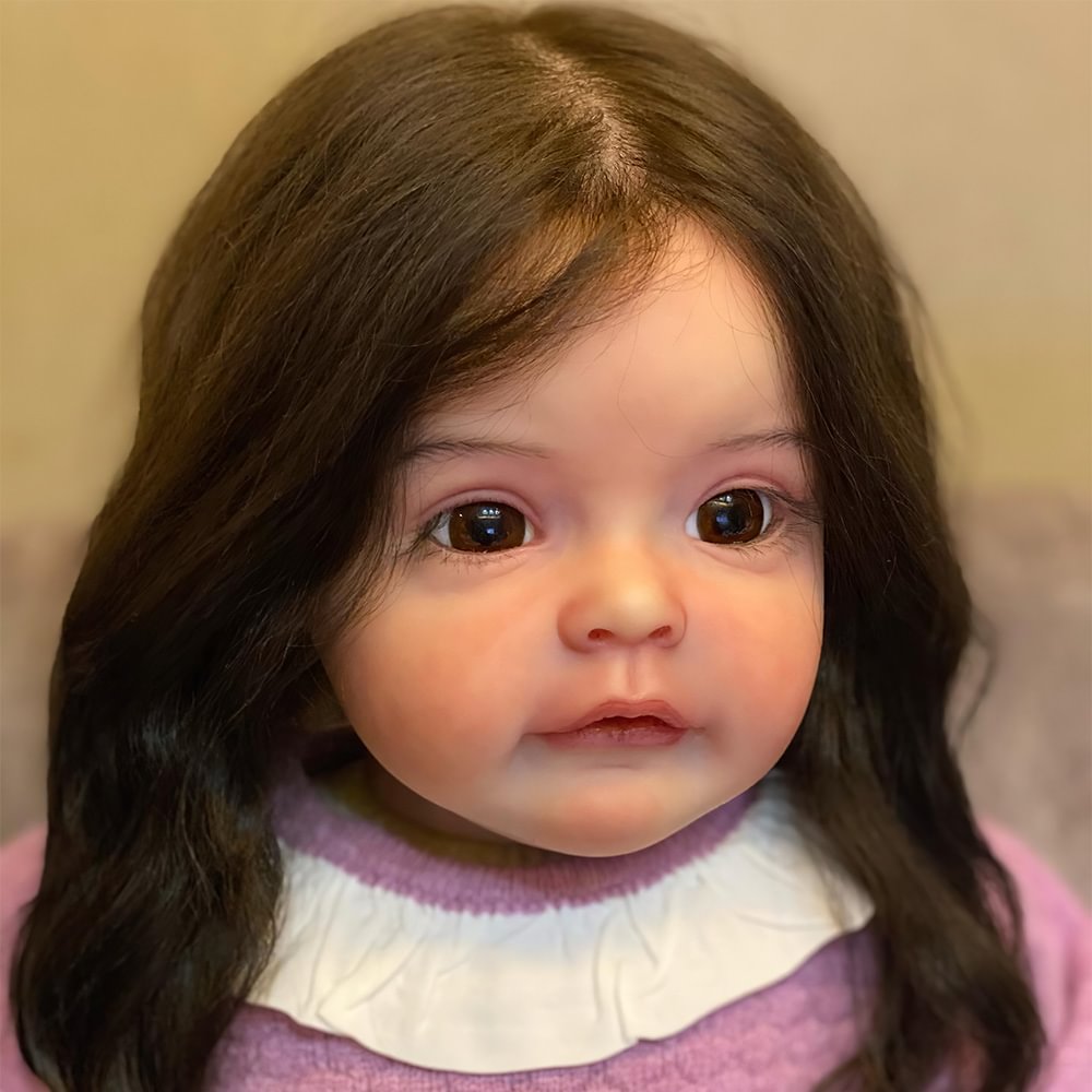 New 17'' & 22'' Reborn Toddler Baby Doll That Look Real Girl Named Mia, Reborn Collectible Baby Doll