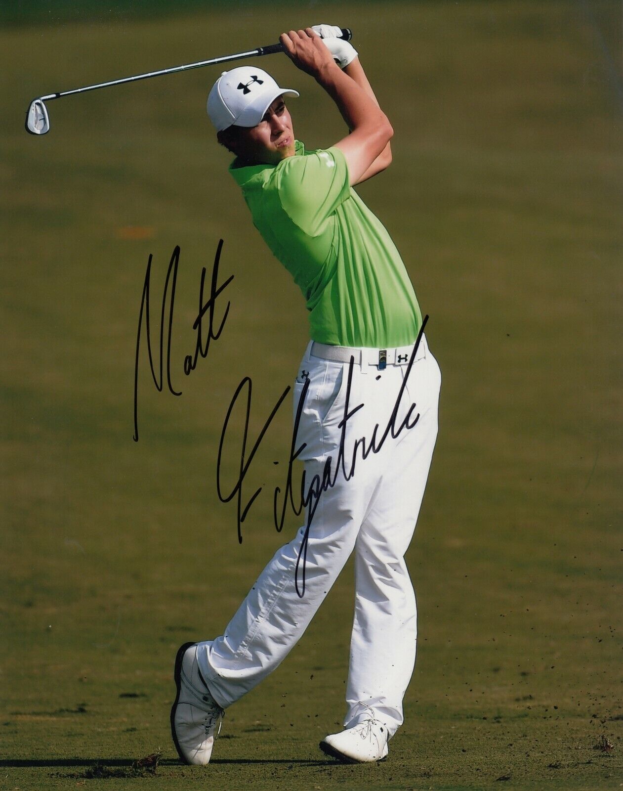 Mattew Fitzpatrick #1 8x10 Signed w/ COA Golf 033119