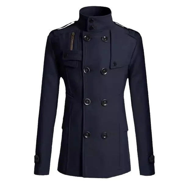 Nigikala Nigikala Sales Of New Men's Hair Coat In The Long Middle Of The Men's Coat Jacket