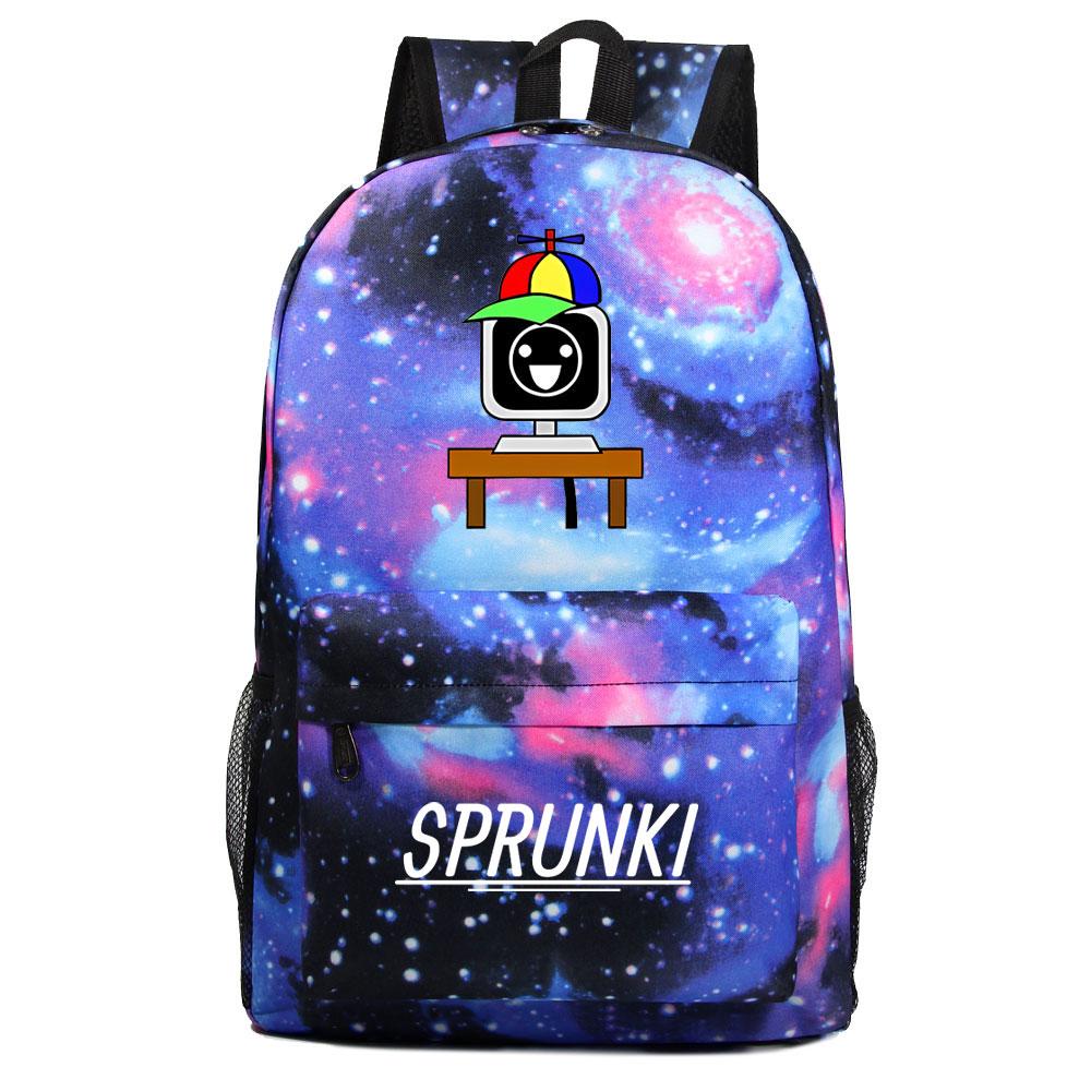 Mayoulove Sprunki Backpack Lightweight Design with Multiple Pockets for School Use-Mayoulove
