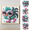（Multi-Style)Colorful Chicken-Partial Special Shaped Diamond Painting 30*30CM
