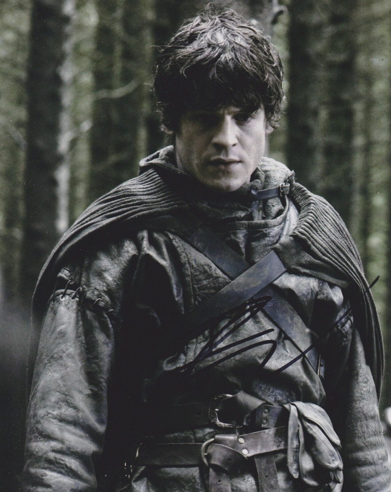 Iwan Rheon Signed Game Of Thrones 10x8 Photo Poster painting AFTAL