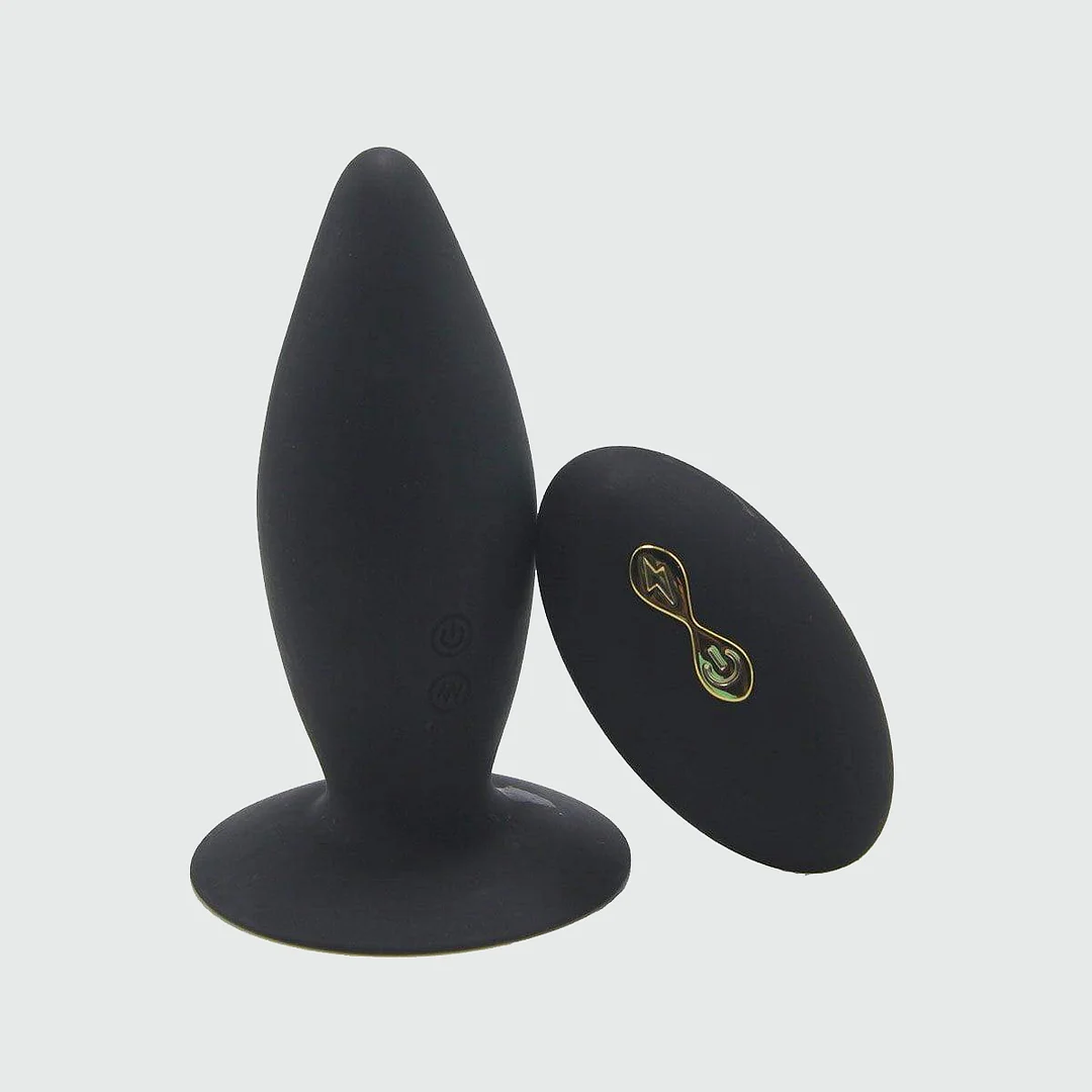 Wireless Vibrating Silicone Anal Plug Butt Plug Beads Anal Plug Sex Toys
